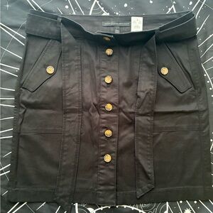 White House Black Market Black Mini Skirt